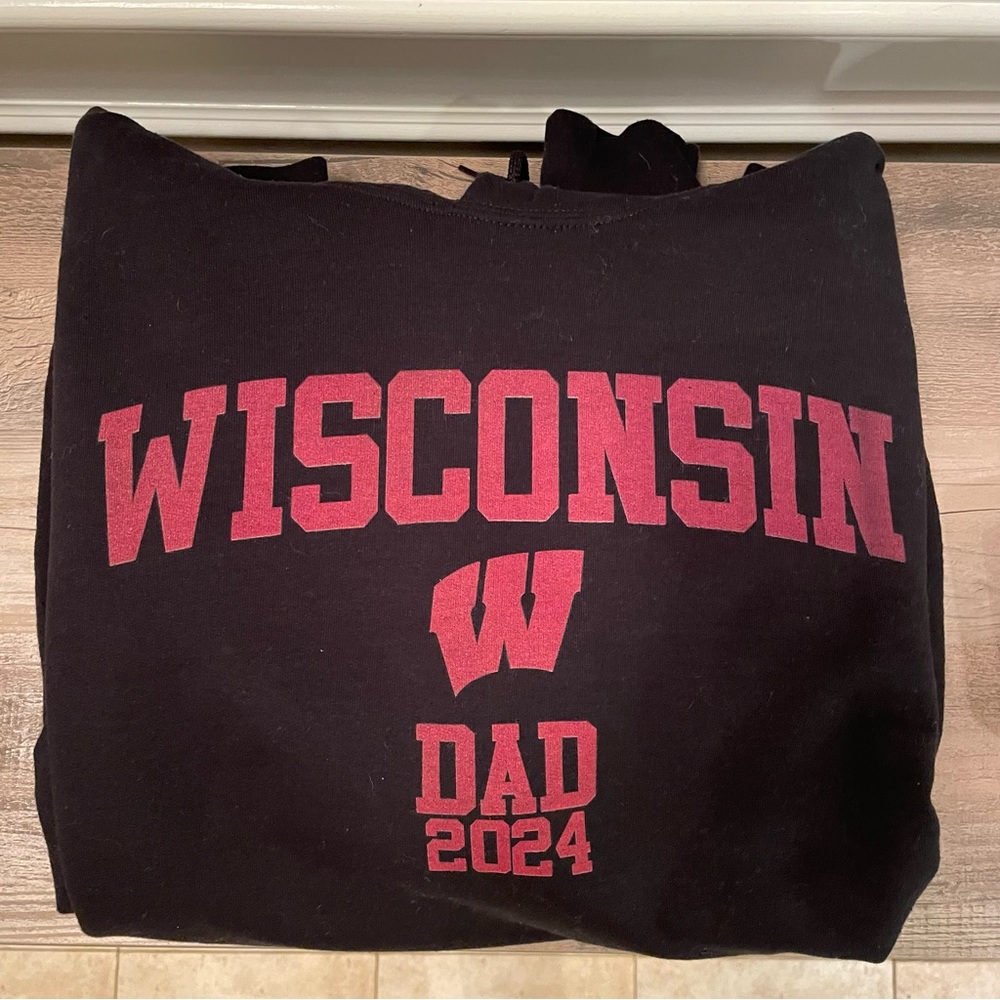 Wisconsin 2024 Dad hoodie